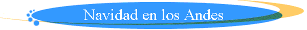 Navidad en los Andes